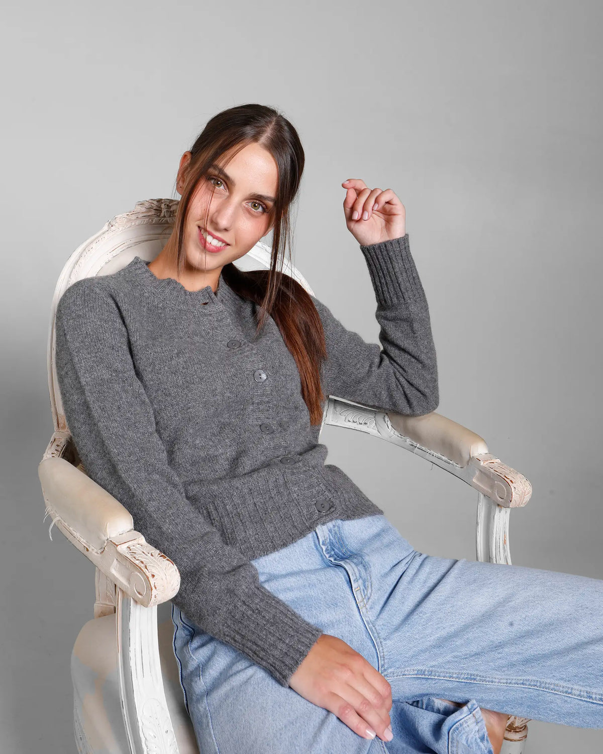 Bomber puro cashmere