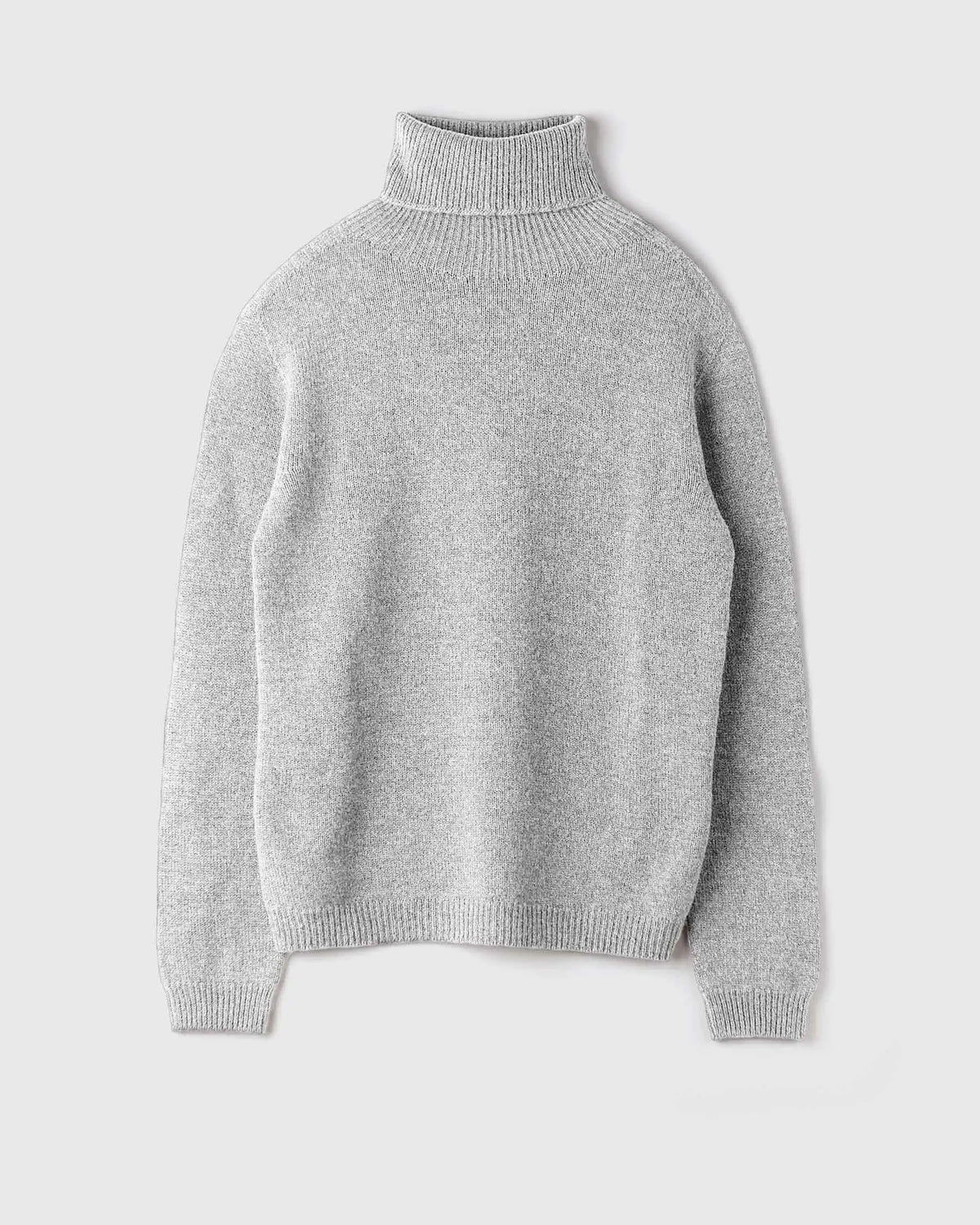 Dolcevita donna in lana e cashmere colore Grigio, made in Italy. Brand Matteo Fiorio Magliera