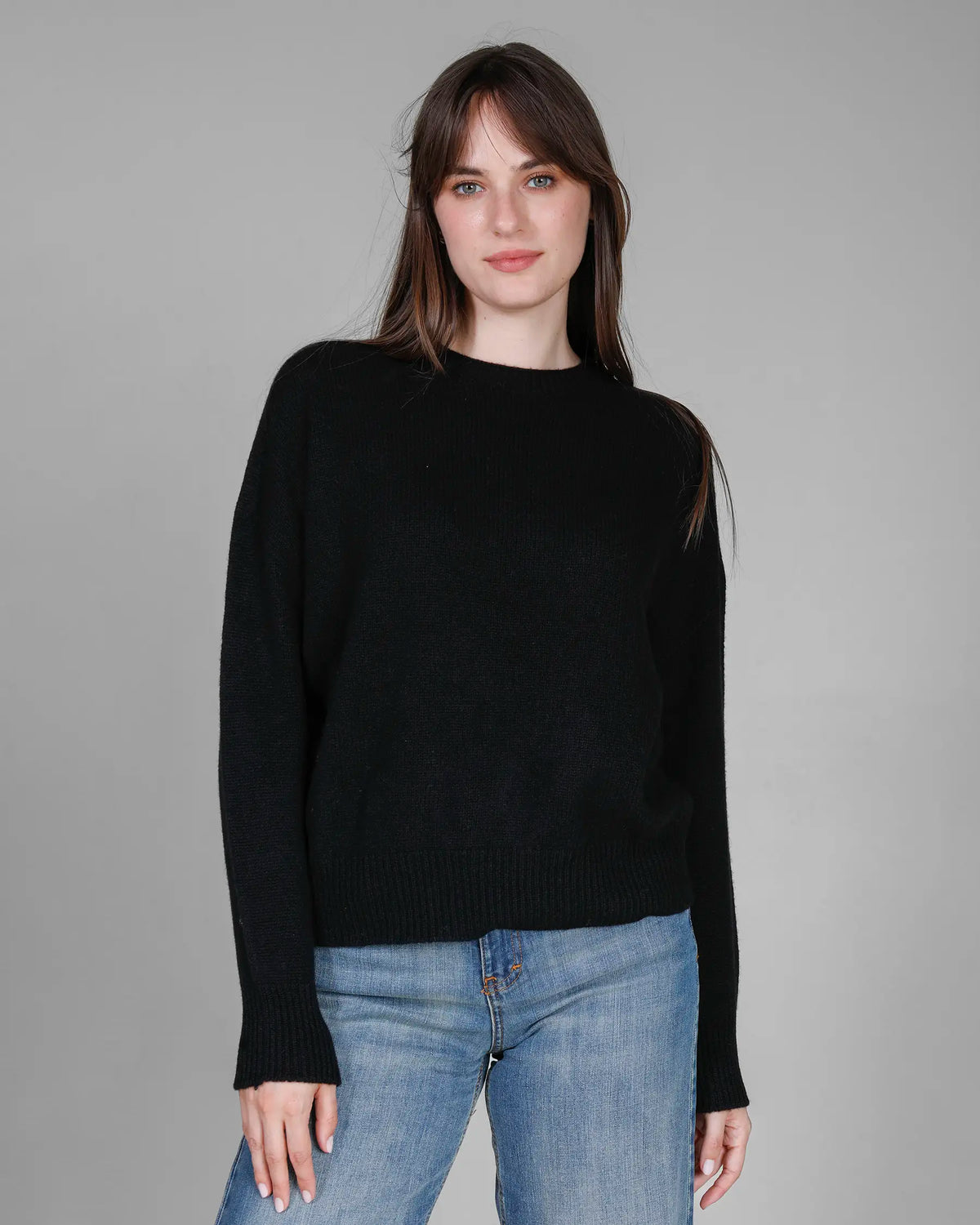 Girocollo Scatoletta Lana Merino e Cashmere 3 Fili