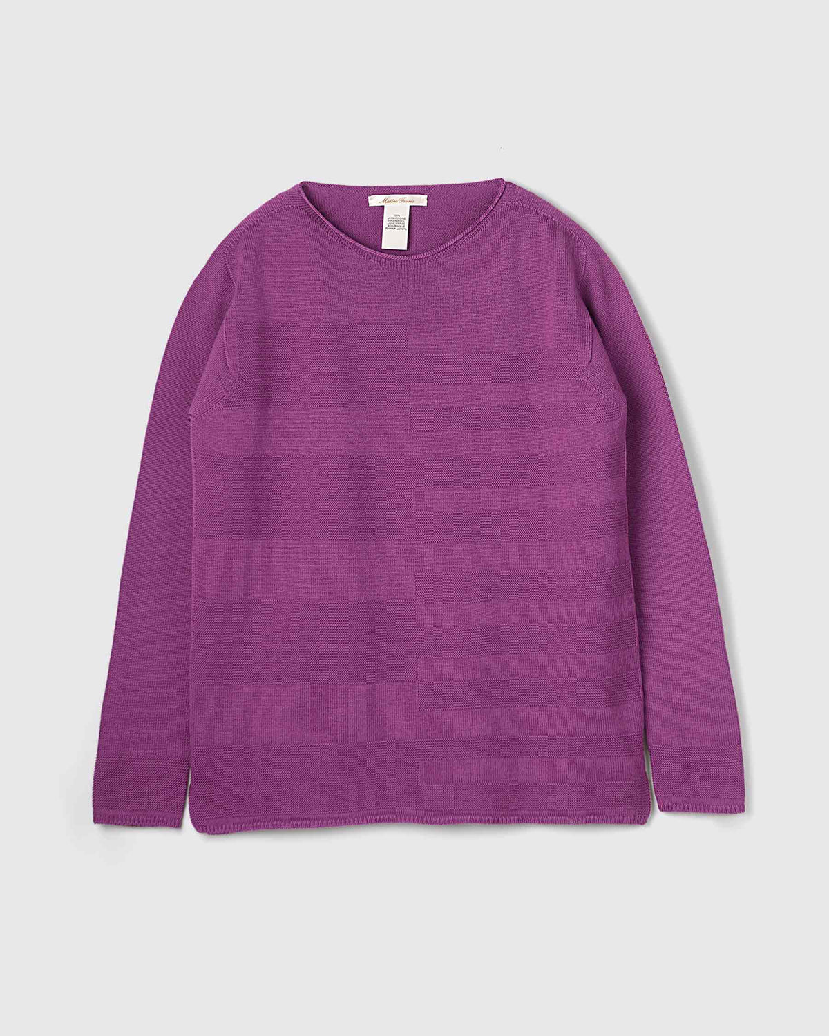 girocollo-lana-merino-con-intarsio-orchidea-Matteo-Fiorio-Maglieria