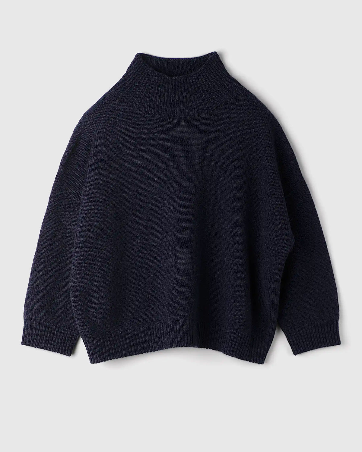 Maxi maglia Donna in puro Cashmere Colore Blu, made in Italy. Brand Matteo Fiorio Maglieria