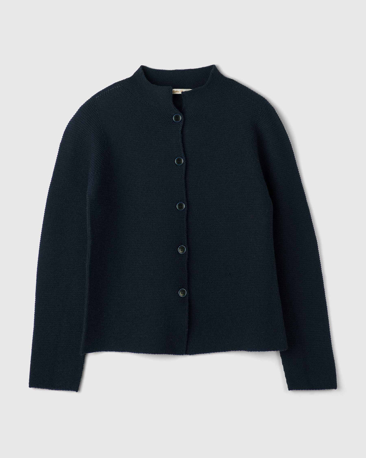 giacca-links-in-lana-merino-blu-Matteo-Fiorio-Maglieria