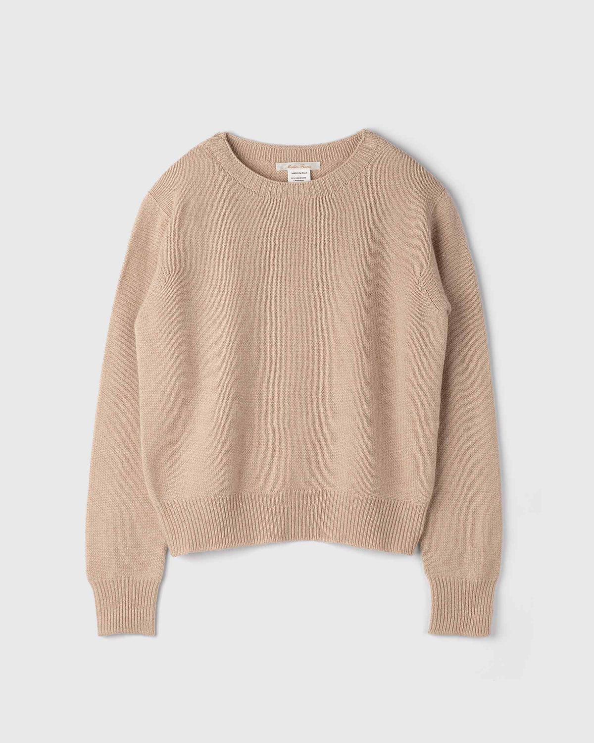 Giro-in-puro-Cashmere-con-Lurex-beige-Matteo-Fiorio